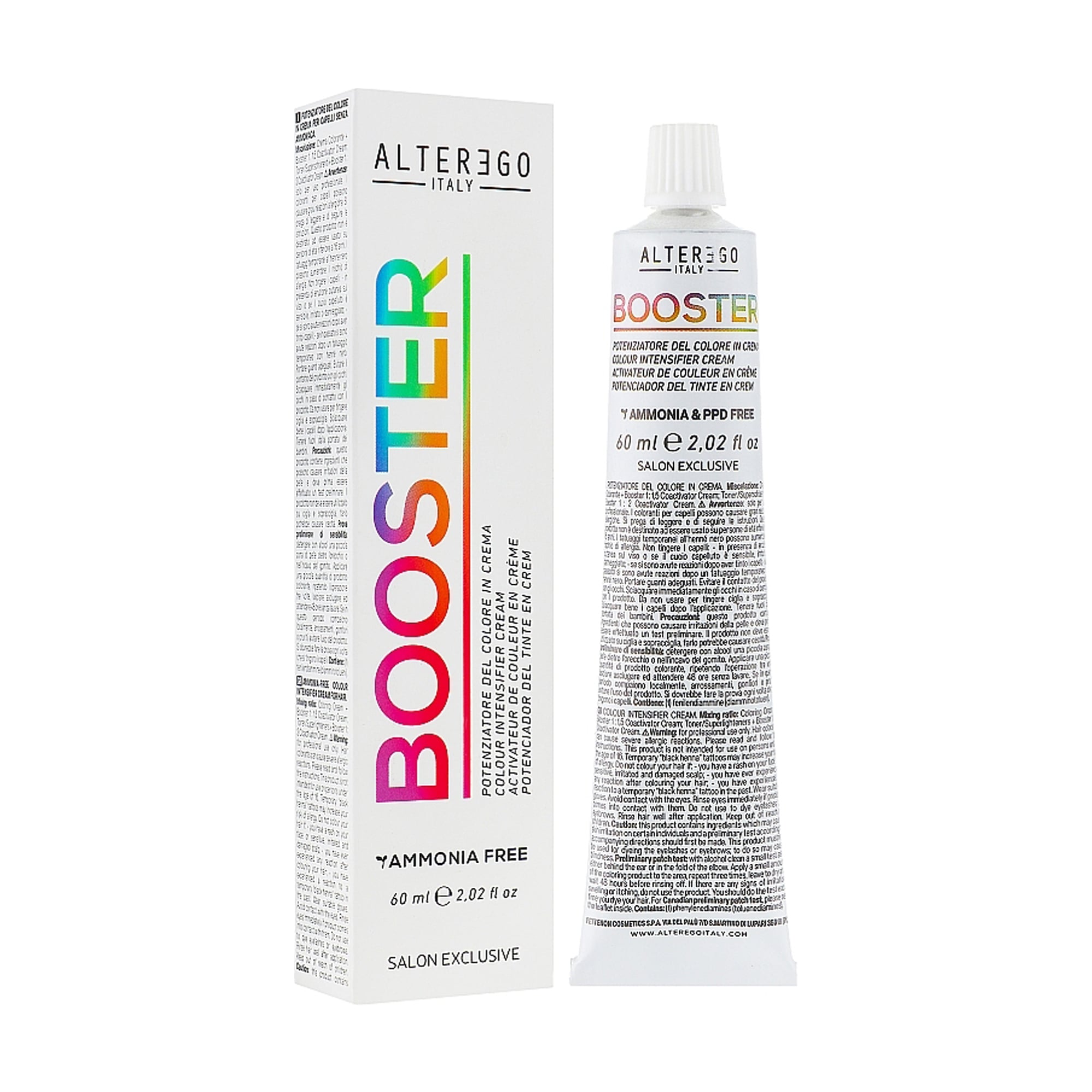 Безаміачний крем-бустер для фарбування волосся Alter Ego Booster Neutral, 60 мл