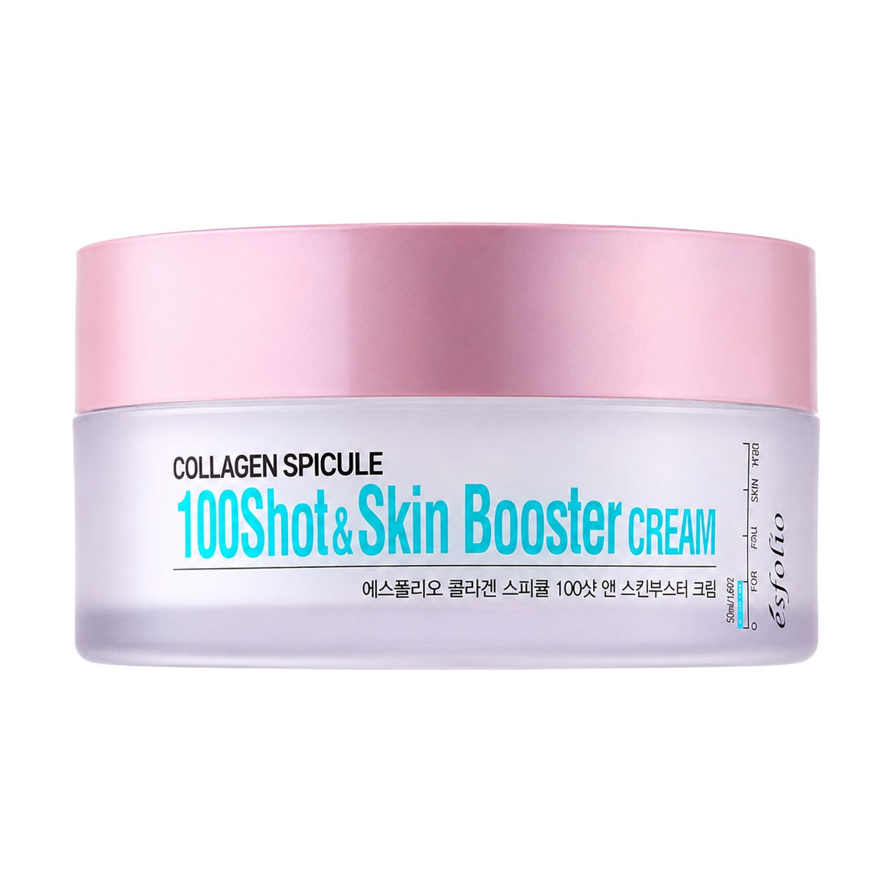Крем-бустер для обличчя Esfolio Collagen Spicule 100 Shot &amp; Skin Booster Cream з колагеном та спікулами, 70 г